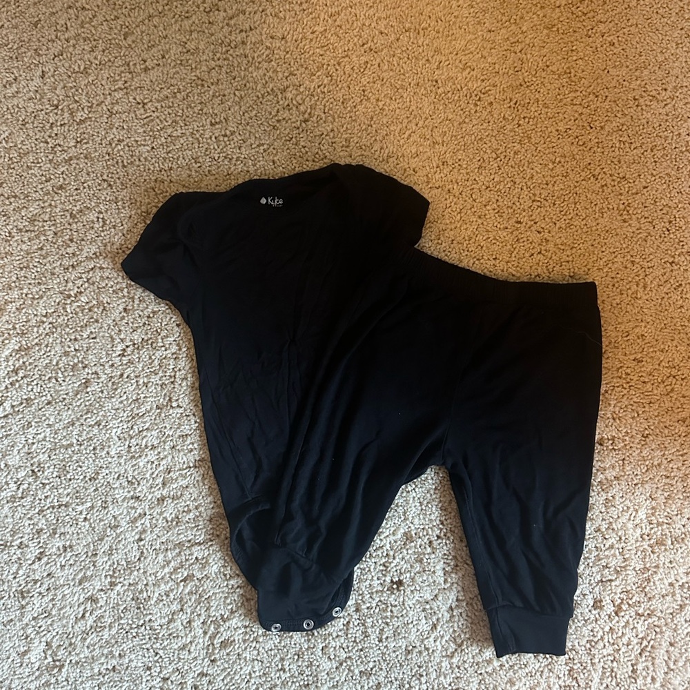 Kyte BABY Black Kids Matching Set